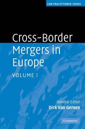 Cross-Border Mergers in Europe by Dirk Van Gerven 9780521483278