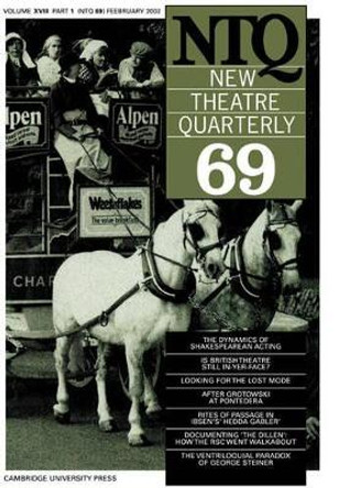 New Theatre Quarterly 69: Volume 18, Part 1 by Clive Barker 9780521013147
