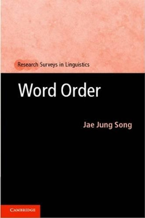 Word Order by Jae Jung Song 9780521872140