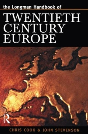 Longman Handbook of Twentieth Century Europe Chris Cook 9780582235083