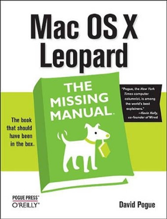 Mac OS X Leopard: The Missing Manual by David Pogue 9780596529529