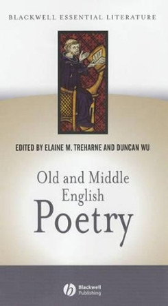 Old and Middle English Poetry by Elaine Treharne 9780631230731