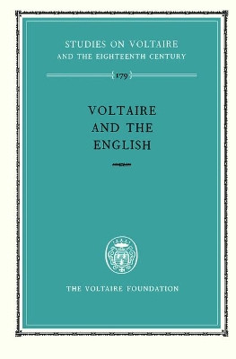 Voltaire and the English: 1979 by Haydn Mason 9780729401203
