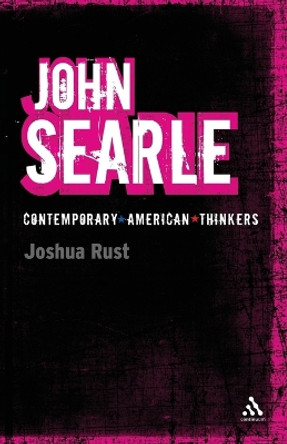 John Searle by Joshua Rust 9780826497529