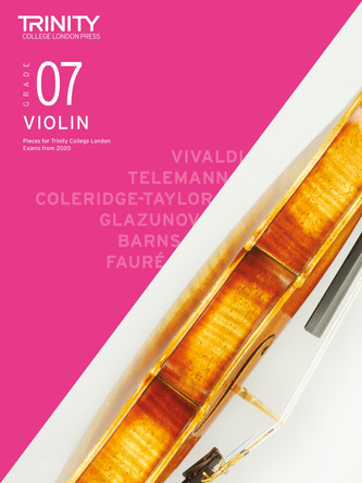 Trinity College London Violin Exam Pieces 2020-2023: Grade 7 by Trinity College London 9780857368287