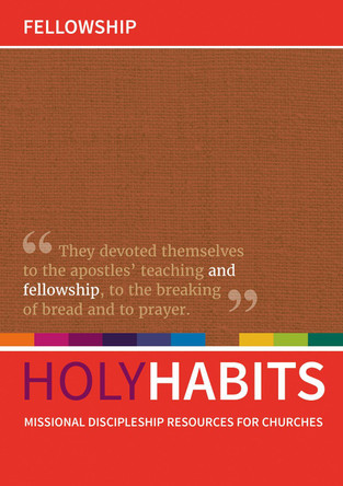 Holy Habits: Fellowship: Missional discipleship resources for churches by Andrew Roberts 9780857466792