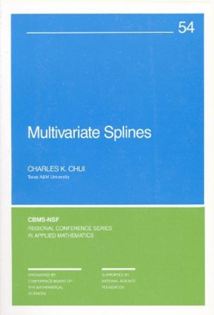 Multivariate Splines by Charles K. Chui 9780898712261