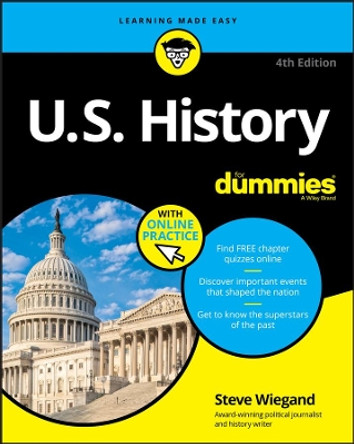 U.S. History For Dummies by Steve Wiegand 9781119550693