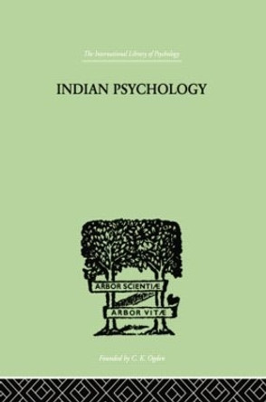 Indian Psychology Perception by Jadunath Sinha 9781138007420