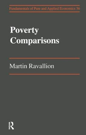 Poverty Comparisons by Martin Ravallion 9781138160392