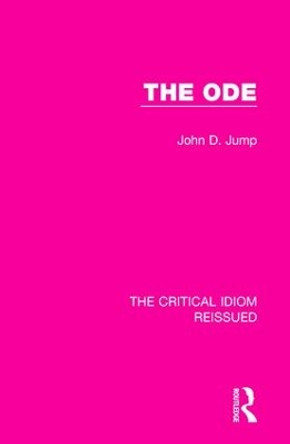 The Ode by John D. Jump 9781138283886