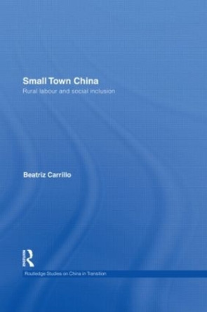 Small Town China: Rural Labour and Social Inclusion by Beatriz Carrillo Garcia 9781138858152