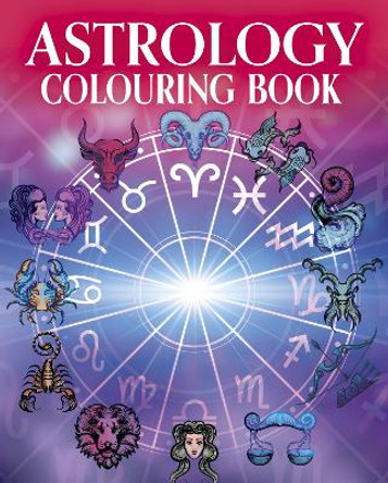 Astrology Colouring Book by Tansy Willow 9781398829442