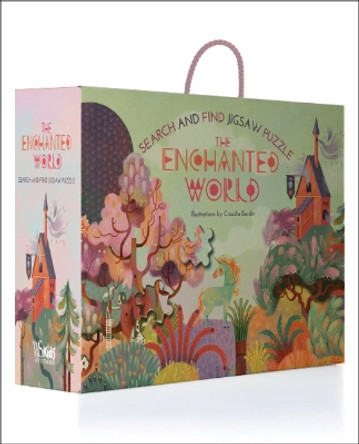 The Enchanted World: Search and Find Jigsaw Puzzle by Claudia Bordin 9788854420120