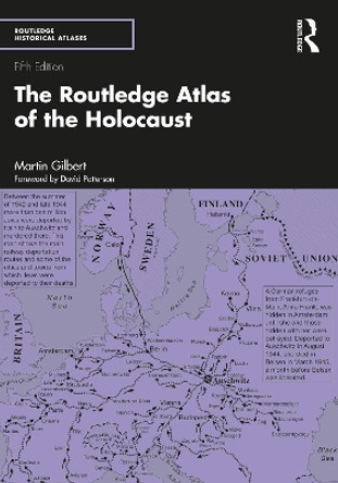 The Routledge Atlas of the Holocaust by Martin Gilbert 9781032052977