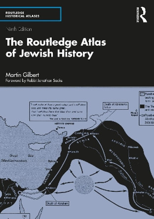 The Routledge Atlas of Jewish History by Martin Gilbert 9781032053806