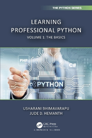 Learning Professional Python: Volume 1: The Basics by Usharani Bhimavarapu 9781032534237