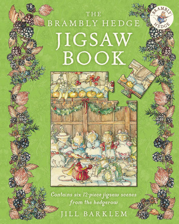 The Brambly Hedge Jigsaw Book (Brambly Hedge) by Jill Barklem 9780008637842