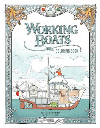 Working Boats Coloring Book by Tom Crestodina 9781632175069