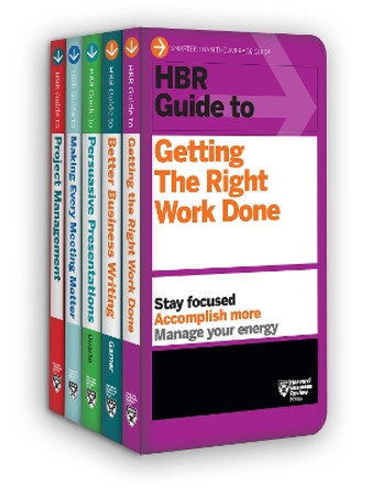 HBR Guides to Being an Effective Manager Collection (5 Books) (HBR Guide Series) by Harvard Business Review 9781633694231