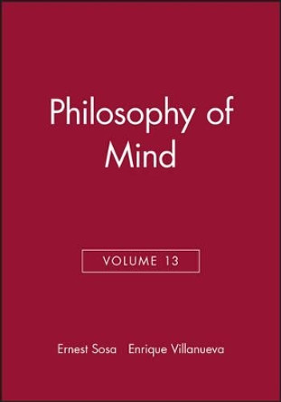 Philosophy of Mind by Ernest Sosa 9781405108508