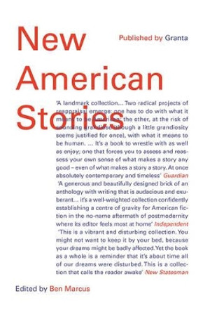 New American Stories by Ben Marcus 9781783781485