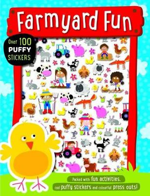 Farmyard Fun Puffy Sticker Book by Lara Ede 9781785981159