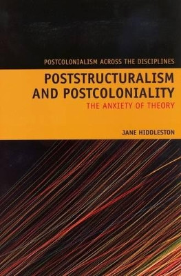 Poststructuralism and Postcoloniality: The Anxiety of Theory by Jane Hiddleston 9781846312304