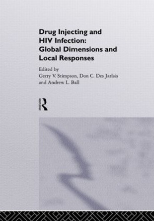 Drug Injecting and HIV Infection by Andrew Ball 9781857288247