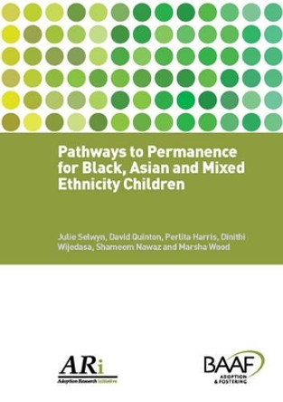Pathways to Permanence for Black, Asian and Mixed Ethnicity Children by Julie Selwyn 9781905664870