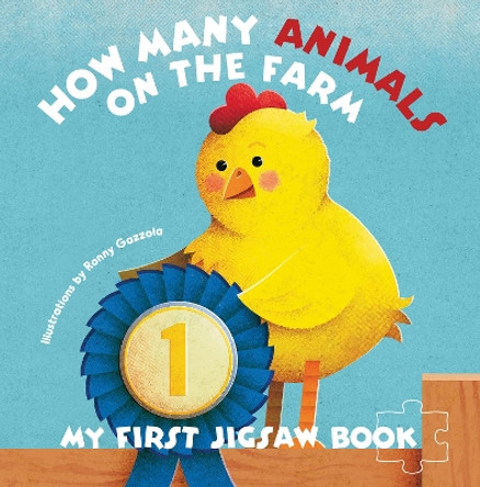 My First Jigsaw Book: How Many Animals On the Farm? by Ronny Gazzolla 9788854413955