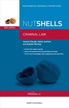 Nutshells Criminal Law by Joanne Clough 9780414031906