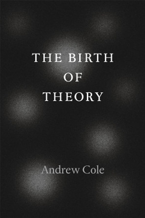 The Birth of Theory by Andrew Cole 9780226135397