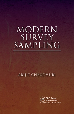 Modern Survey Sampling by Arijit Chaudhuri 9780367378615