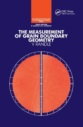 The Measurement of Grain Boundary Geometry by Valerie Randle 9780367402358