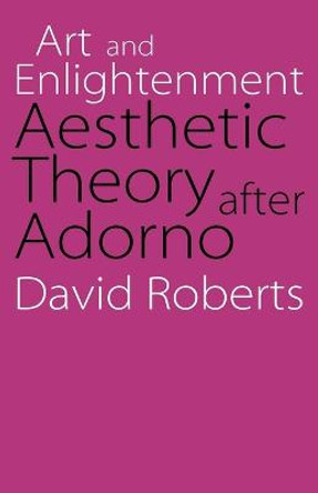 Art and Enlightenment: Aesthetic Theory after Adorno by David Roberts