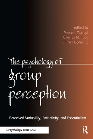 The Psychology of Group Perception by Vincent Yzerbyt 9780415651158