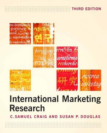 International Marketing Research by C.Samuel Craig 9780470010952