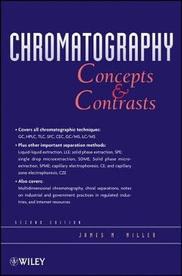 Chromatography: Concepts and Contrasts James M. Miller (Drew University) 9780470530252