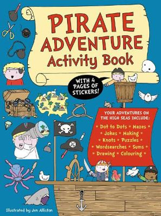 Pirate Adventure Activity Book by Jen Alliston 9781787080072