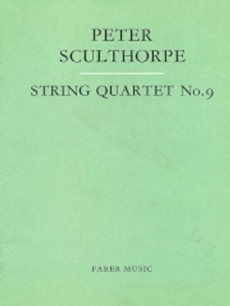 String Quartet No. 9 by Peter Sculthorpe 9780571505487