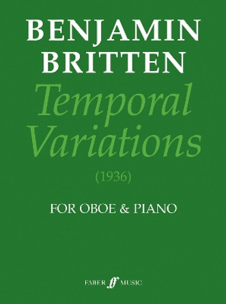 Temporal Variations by Benjamin Britten 9780571505913