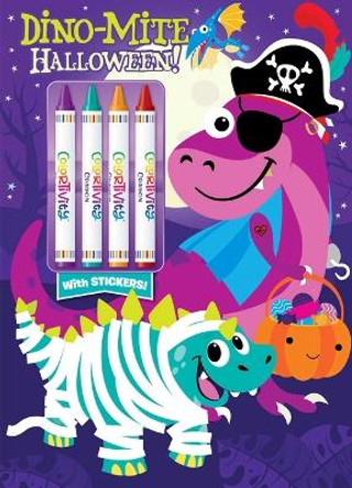 Dino-Mite Halloween: Colortivity with Big Crayons and Stickers by Editors of Dreamtivity 9781645885719