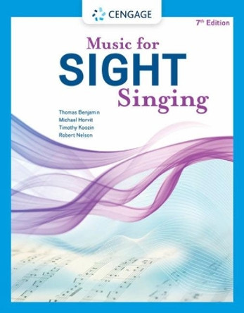 Music for Sight Singing by Robert S. Nelson 9780357507735