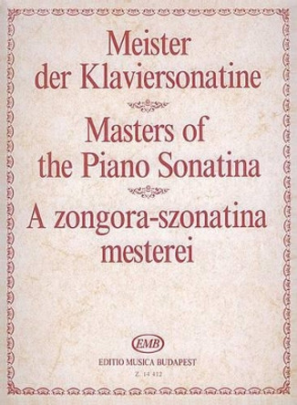 Masters of the Piano Sonatina by Hal Leonard Publishing Corporation 9780634078026