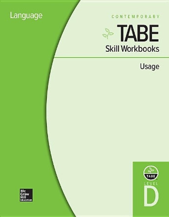 Tabe Skill Workbooks Level D: Usage - 10 Pack by Contemporary 9780076603633