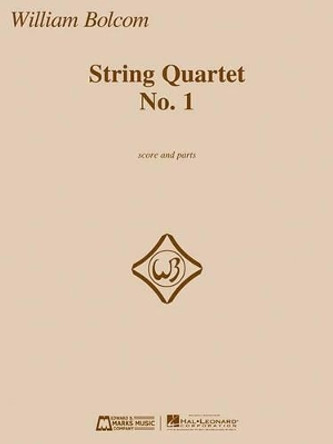 String Quartet No. 1 - Score And Parts by William Bolcom 9781495035166