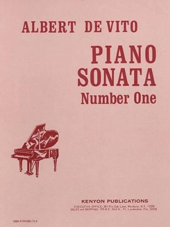 Sonata No. 1 by Albert De Vito 9780934286121