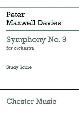 Symphony No. 9 (Study Score) by Peter Maxwell Davies 9781783058198