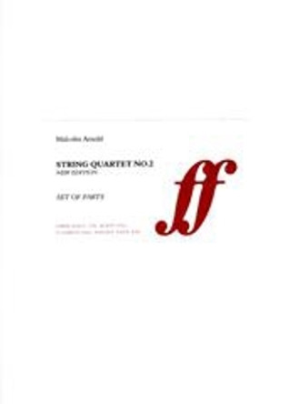 String Quartet No.2 by Malcolm Arnold 9780571571215